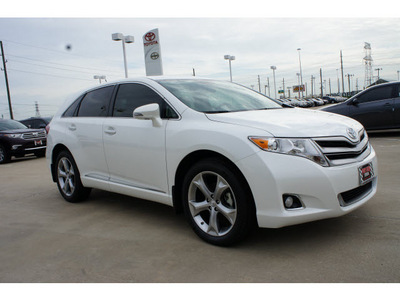 toyota venza 2013 white limited 6 cylinders automatic 77469