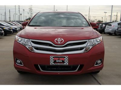 toyota venza 2013 red le 4 cylinders automatic 77469