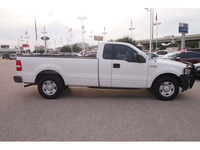 ford f 150 2006 white pickup truck xl gasoline 6 cylinders rear wheel drive automatic 77074