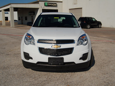 chevrolet equinox 2013 white ls gasoline 4 cylinders front wheel drive automatic 75067