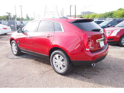 cadillac srx 2012 red luxury collection flex fuel 6 cylinders front wheel drive automatic 77074