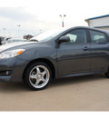 toyota matrix 2010 dk  gray hatchback s gasoline 4 cylinders all whee drive automatic 77034