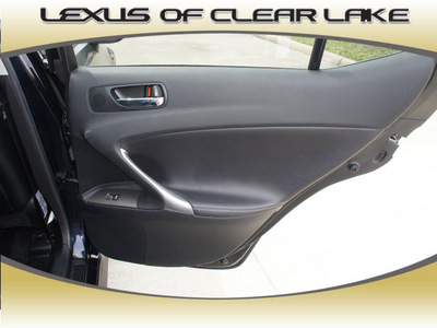 lexus is 250 2009 dk  blue sedan gasoline 6 cylinders rear wheel drive automatic 77546