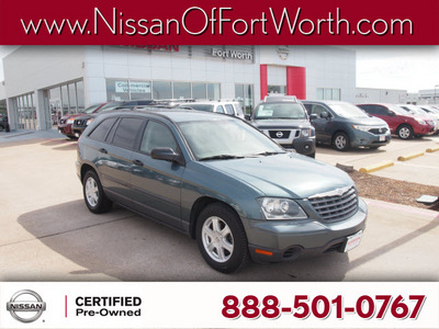 chrysler pacifica 2005 dk  blue suv gasoline 6 cylinders front wheel drive automatic 76116