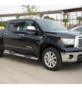 toyota tundra 2012 black limited gasoline 8 cylinders 2 wheel drive automatic 78232