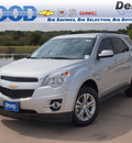 chevrolet equinox 2013 silver lt gasoline 4 cylinders front wheel drive 6 speed automatic 76206