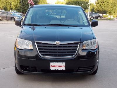 chrysler town and country 2008 black van lx 6 cylinders automatic with overdrive 77099