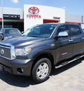 toyota tundra 2012 gray limited 8 cylinders 6 speed automatic 76087