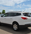 chevrolet traverse 2012 white lt gasoline 6 cylinders front wheel drive 6 speed automatic 78550