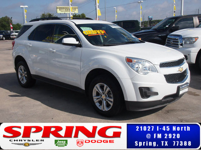 chevrolet equinox 2011 white lt gasoline 4 cylinders front wheel drive automatic 77388