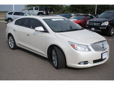 buick lacrosse 2011 white sedan cxs gasoline 6 cylinders front wheel drive automatic 78502