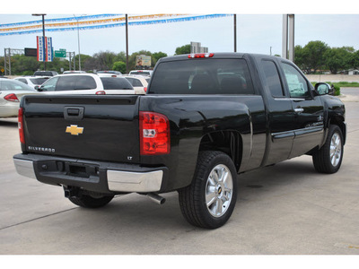 chevrolet silverado 1500 2013 black pickup truck lt flex fuel v8 2 wheel drive automatic 78130