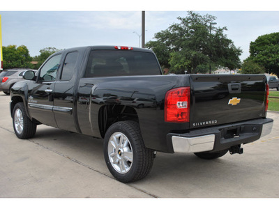 chevrolet silverado 1500 2013 black pickup truck lt flex fuel v8 2 wheel drive automatic 78130