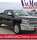 chevrolet silverado 1500 2013 black pickup truck lt flex fuel v8 2 wheel drive automatic 78130