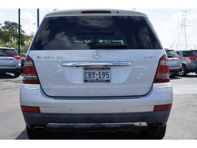 mercedes benz gl class 2008 gray suv gl320 cdi 6 cylinders automatic 77074