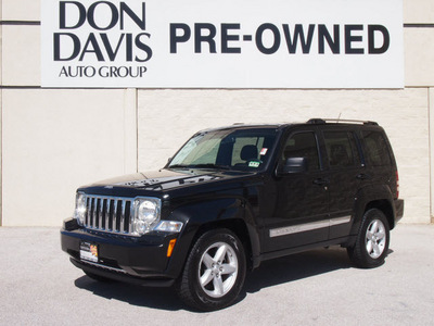 jeep liberty 2010 black suv limited gasoline 6 cylinders 2 wheel drive automatic 76011