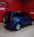 toyota rav4 2005 dk  blue suv gasoline 4 cylinders front wheel drive automatic 76116