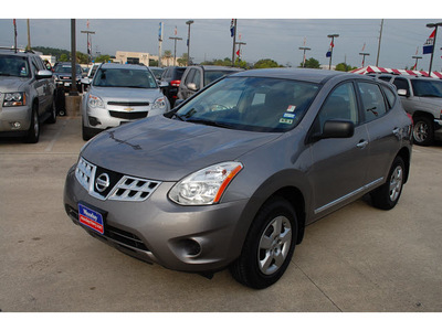 nissan rogue 2011 gray 4 cylinders cont  variable trans  77090