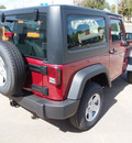 jeep wrangler 2013 red suv sport 6 cylinders automatic 78624