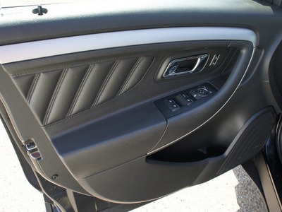 ford taurus 2013 black sedan sel gasoline 6 cylinders front wheel drive automatic 75235