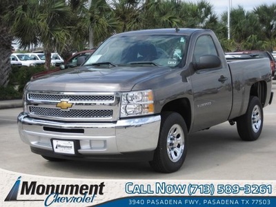 chevrolet silverado 1500 2013 brown work truck 8 cylinders automatic 77503