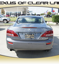 lexus is 350c 2013 gray gasoline 6 cylinders rear wheel drive automatic 77546