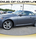 lexus is 250c 2013 gray gasoline 6 cylinders rear wheel drive automatic 77546