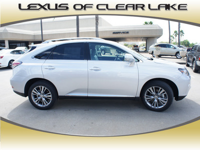 lexus rx 350 2013 silver suv gasoline 6 cylinders front wheel drive automatic 77546