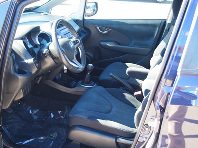 honda fit 2009 dk  blue hatchback sport gasoline 4 cylinders front wheel drive 5 speed manual 77065