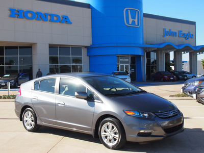 honda insight 2010 dk  gray hatchback ex w navi hybrid 4 cylinders front wheel drive automatic 77065