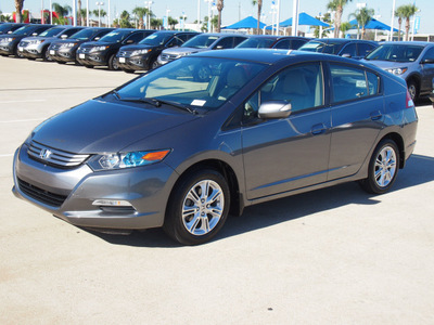 honda insight 2010 dk  gray hatchback ex w navi hybrid 4 cylinders front wheel drive automatic 77065