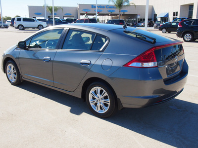 honda insight 2010 dk  gray hatchback ex w navi hybrid 4 cylinders front wheel drive automatic 77065