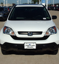 honda cr v 2009 white suv lx gasoline 4 cylinders front wheel drive automatic with overdrive 77065