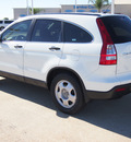 honda cr v 2009 white suv lx gasoline 4 cylinders front wheel drive automatic with overdrive 77065