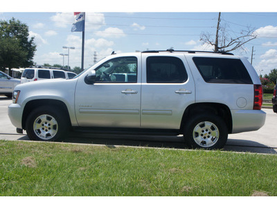 chevrolet tahoe 2012 silver suv lt flex fuel 8 cylinders 2 wheel drive 6 speed automatic 77090