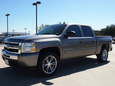 chevrolet silverado 1500 2009 gray lt flex fuel 8 cylinders 2 wheel drive automatic 76018