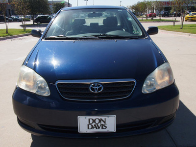 toyota corolla 2005 dk  blue sedan ce gasoline 4 cylinders front wheel drive automatic with overdrive 76018