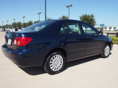 toyota corolla 2005 dk  blue sedan ce gasoline 4 cylinders front wheel drive automatic with overdrive 76018