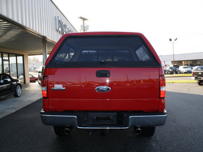 ford f 150 2005 red pickup truck xlt gasoline 8 cylinders 4 wheel drive automatic 27215
