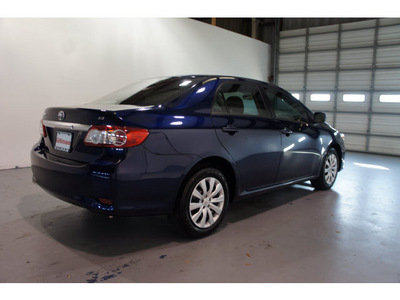 toyota corolla 2012 blue sedan le gasoline 4 cylinders front wheel drive not specified 77471