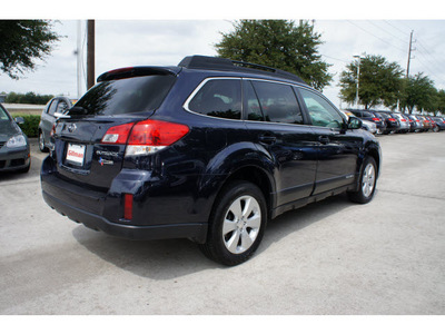 subaru outback 2012 blue wagon 2 5i prem gasoline 4 cylinders all whee drive automatic 77099