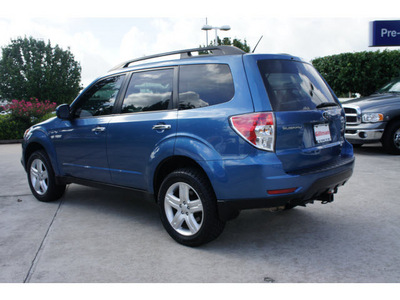 subaru forester 2009 blue wagon x prm aw gasoline 4 cylinders all whee drive shiftable automatic 77099