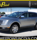 lincoln mkx 2008 silver suv gasoline 6 cylinders front wheel drive automatic 77043