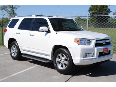 toyota 4runner 2011 white suv sr5 gasoline 6 cylinders 2 wheel drive automatic 77338