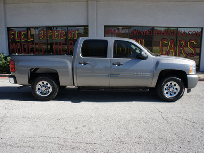 chevrolet silverado 1500 2009 gray lt gasoline 8 cylinders 2 wheel drive automatic 75080