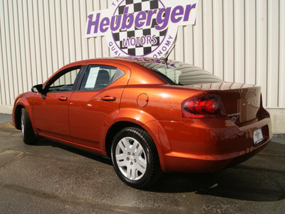 dodge avenger 2012 copperhead sedan se gasoline 4 cylinders front wheel drive automatic 80905