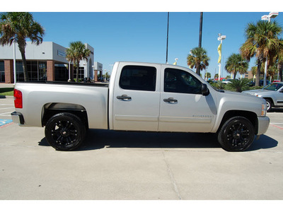 chevrolet silverado 1500 2008 silver ls gasoline 8 cylinders 2 wheel drive automatic with overdrive 77642