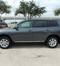 toyota highlander 2011 gray suv gasoline 4 cylinders front wheel drive shiftable automatic 77074