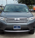 toyota highlander 2011 gray suv gasoline 4 cylinders front wheel drive shiftable automatic 77074