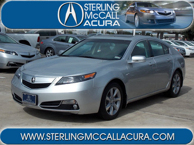 acura tl 2012 silver sedan gasoline 6 cylinders front wheel drive automatic with overdrive 77074